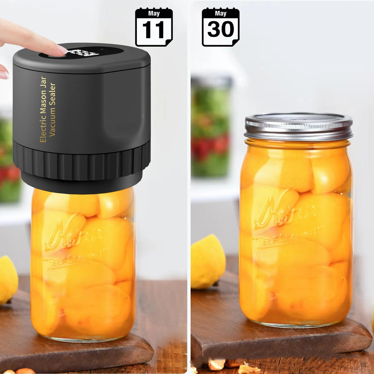 Scelleuse de bocaux sous vide