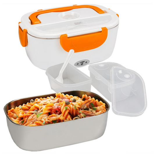 Boîte à lunch chauffante électrique 2 en 1